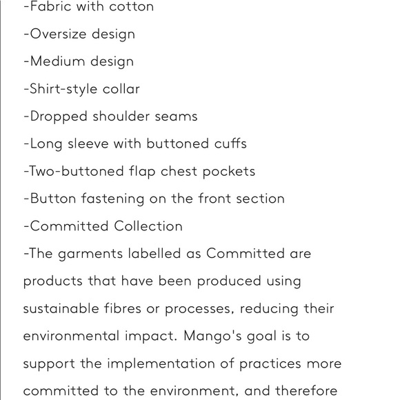 Oversized Cotton Shirt Jacket - Picture 5 of 6